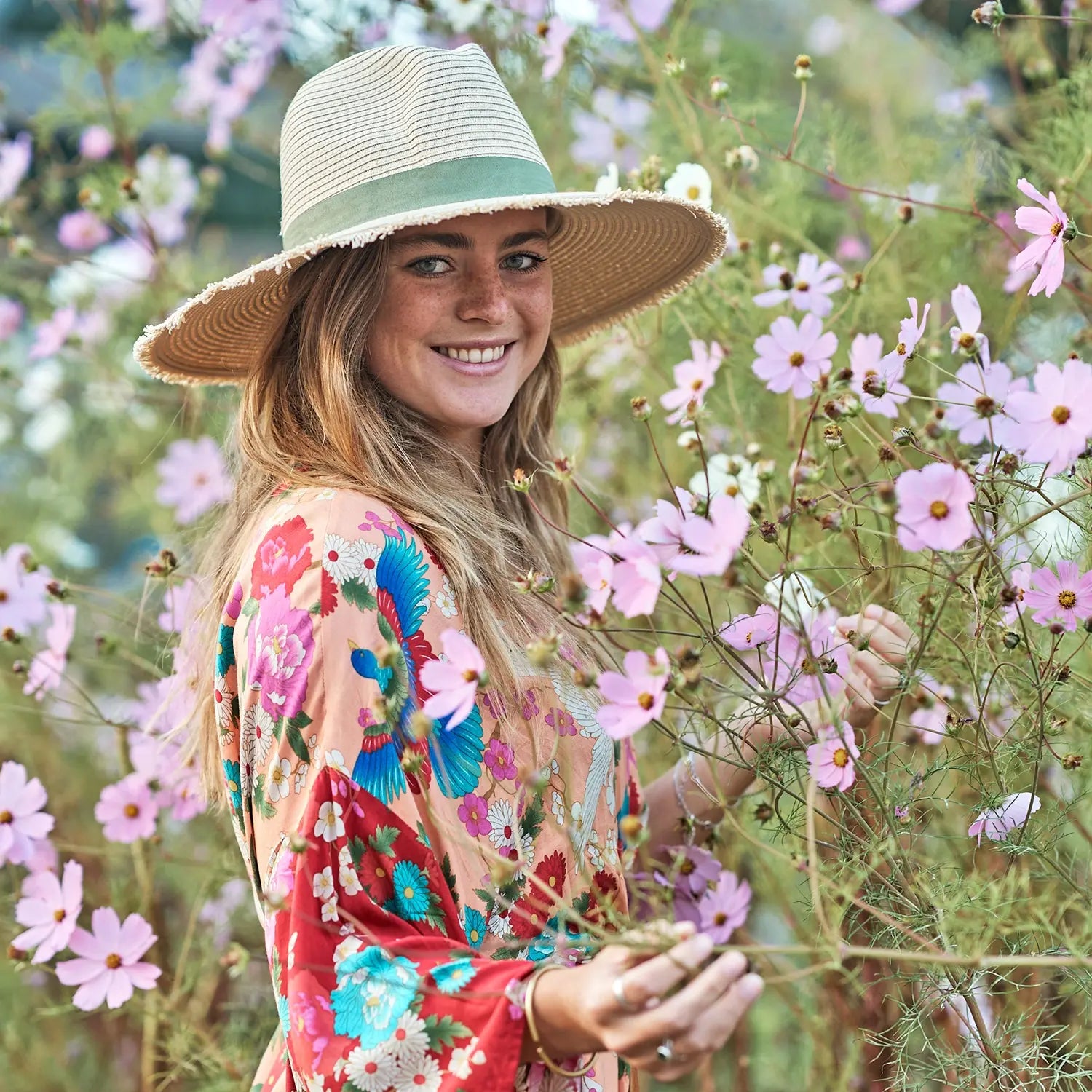 360FIVE Everyday Hoed - Olea Fedora Olive Dames Tuinieren Zonnehoed