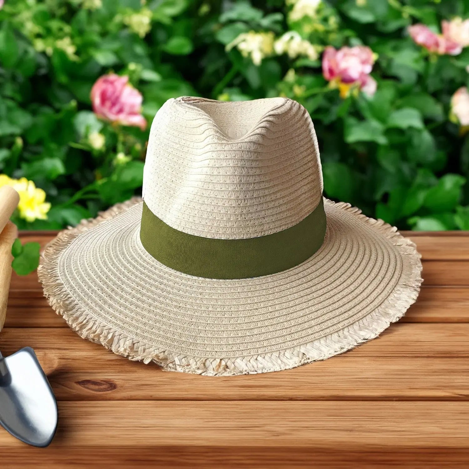 360FIVE Everyday Hoed - Olea Fedora Olive Dames Tuinieren Zonnehoed