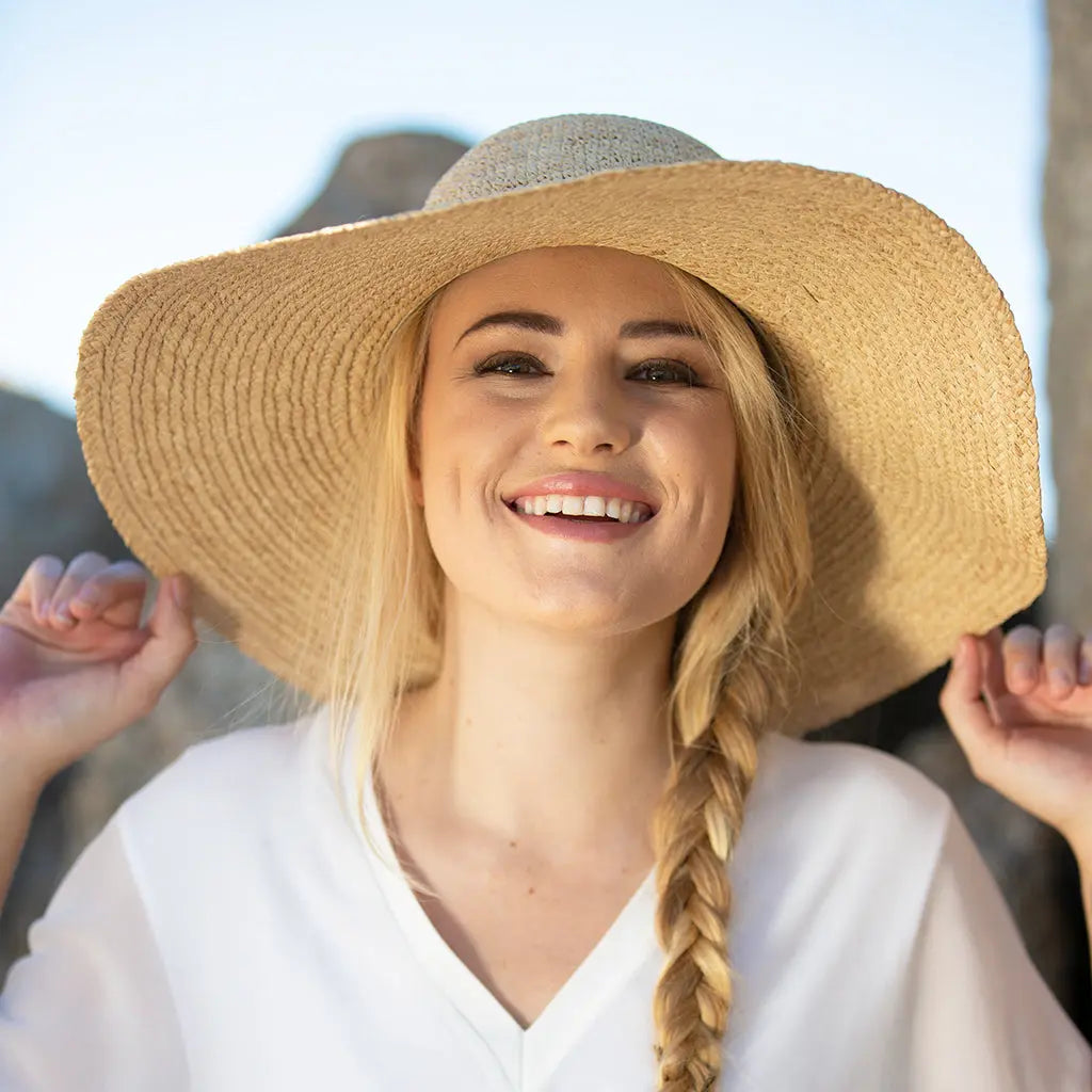 Mia Raffia Capeline Sunhat