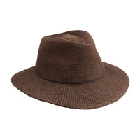 Gilly M-L: 58 Cm / Suede Sun Hat