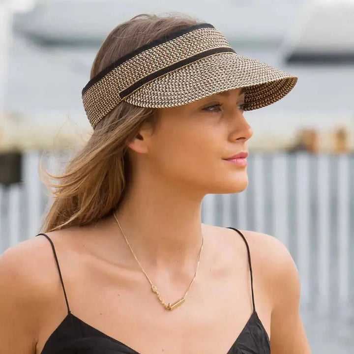 Bianca Visor Peak Beach Sun Hat