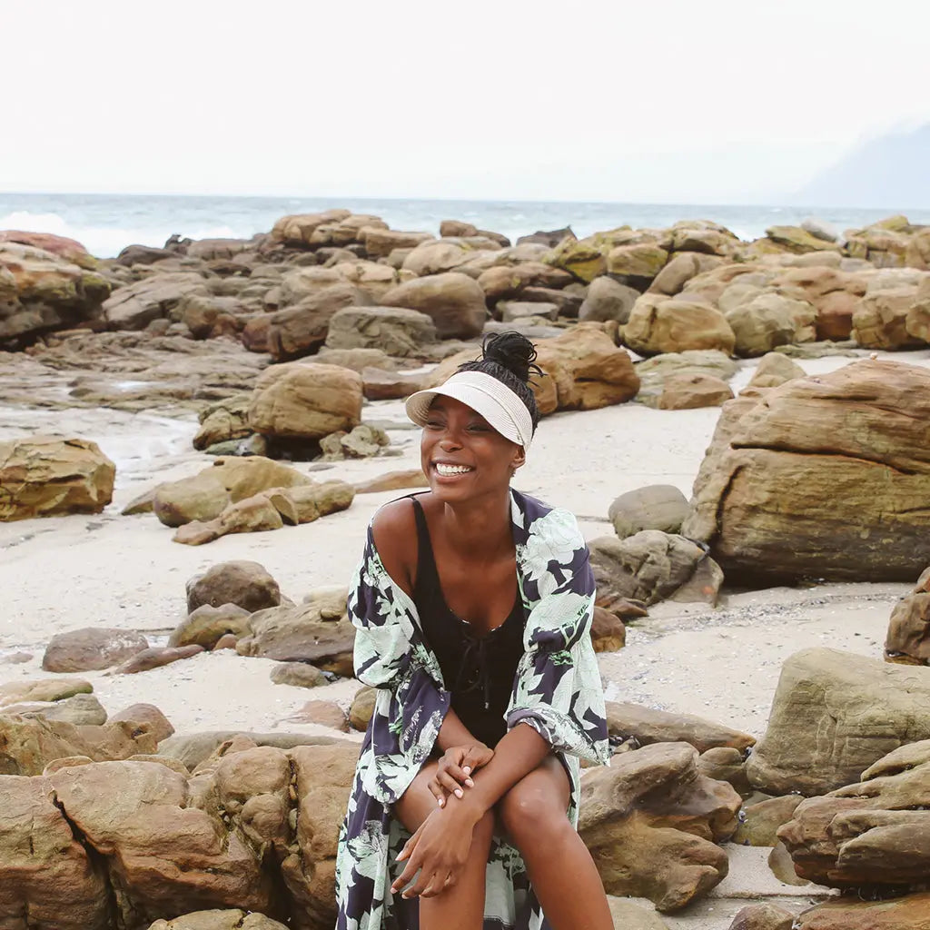 Bianca Visor Peak Beach Sun Hat